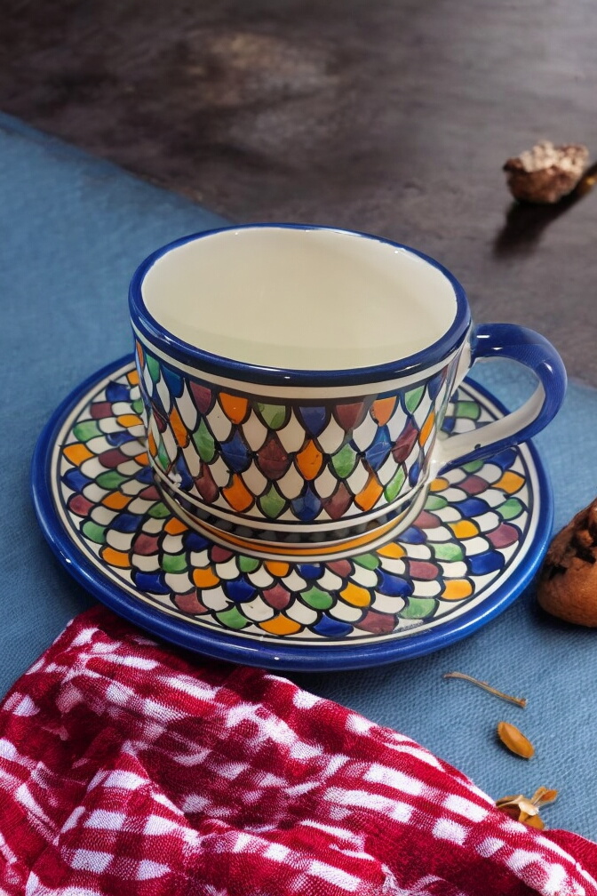 Moroccan Handcrafted Moroccan Coffee Set